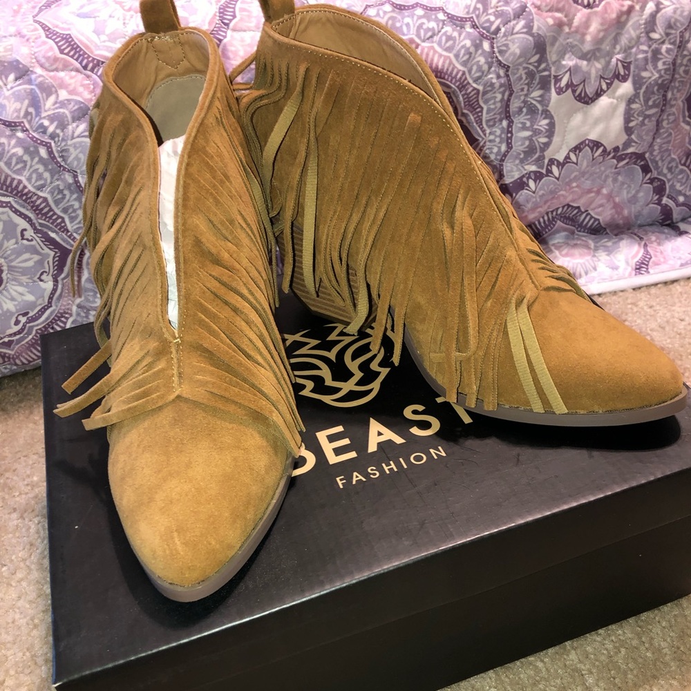 Fringe booties - Picture 2 of 4